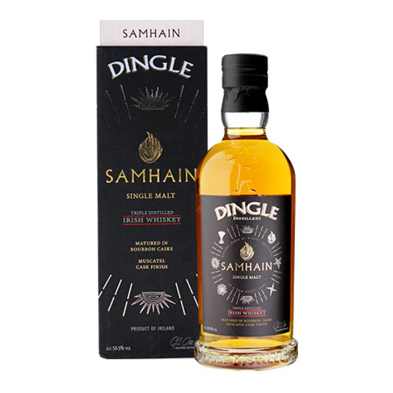 ディングル シングルモルトウイスキー サムハイン 700ml 50.5度 Wheel