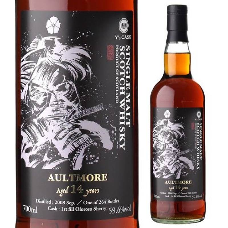オルトモア14年 2008 1stフィル オロロソシェリーカスク Y'sカスク