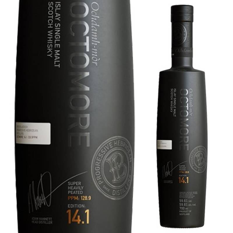 オクトモア14.1 スコティッシュバーレイ 59.6度 700ml スコッチ アイラ