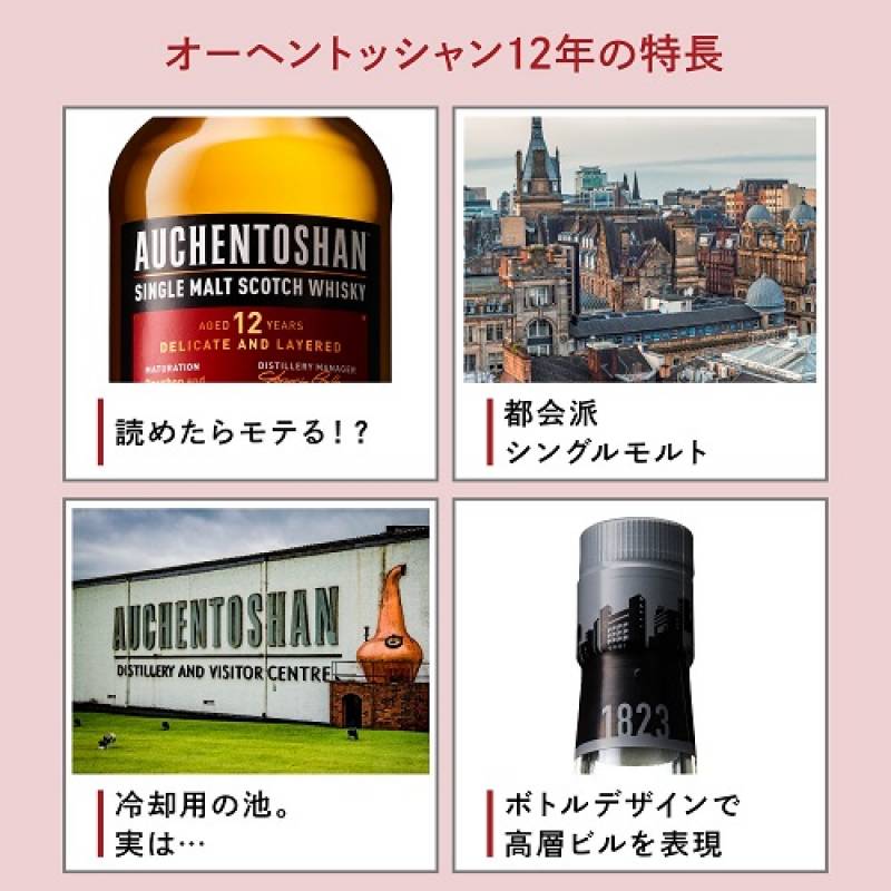 シングルモルトの歩き方 オーヘントッシャン 12年 3WAY 木製