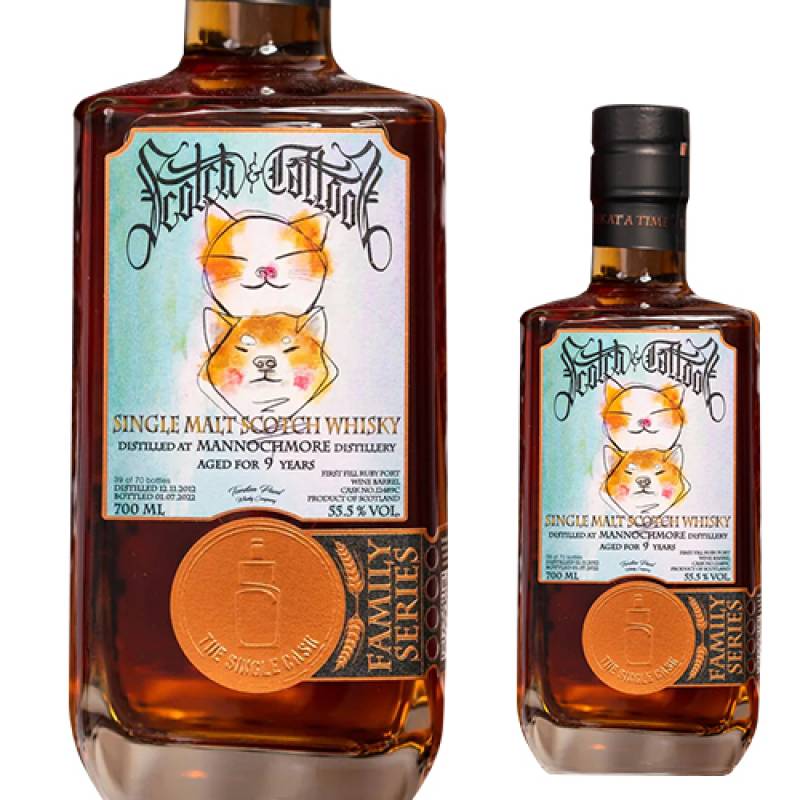 マノックモア 9年 2012 1stフィル ルビーポートワインバレル #12489C