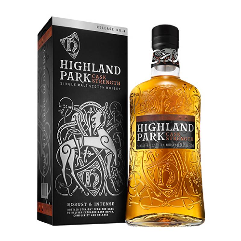 ハイランドパーク カスクストレングス No.4 700ml 64.3度　スコッチ アイランズ シングルモルト ウイスキー HIGHLANDPARK whisky 長S