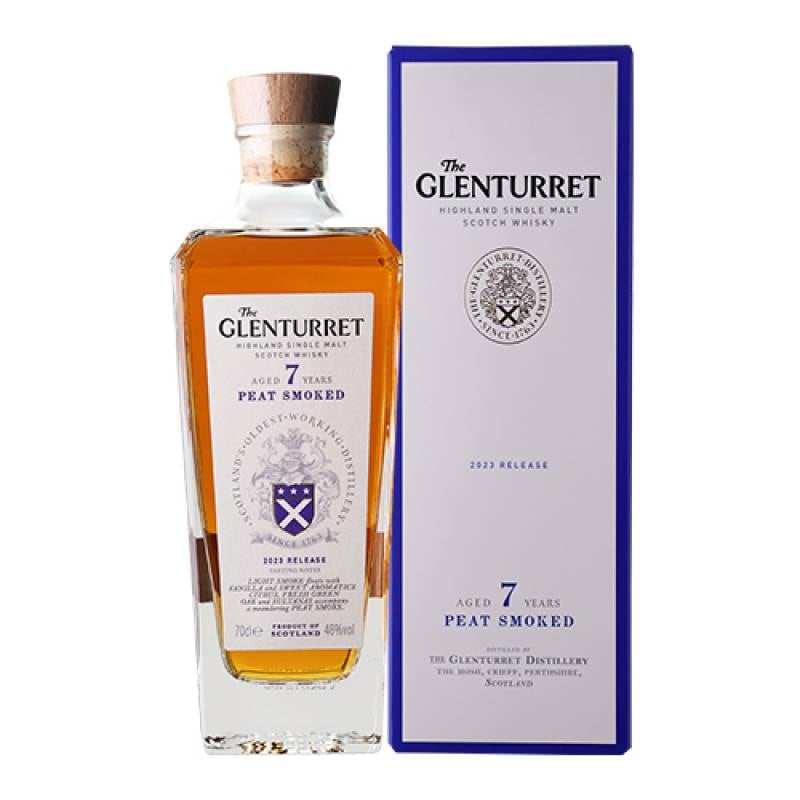 ザ グレンタレット 7年 ピートスモークド 2023リリース 700ml 46度