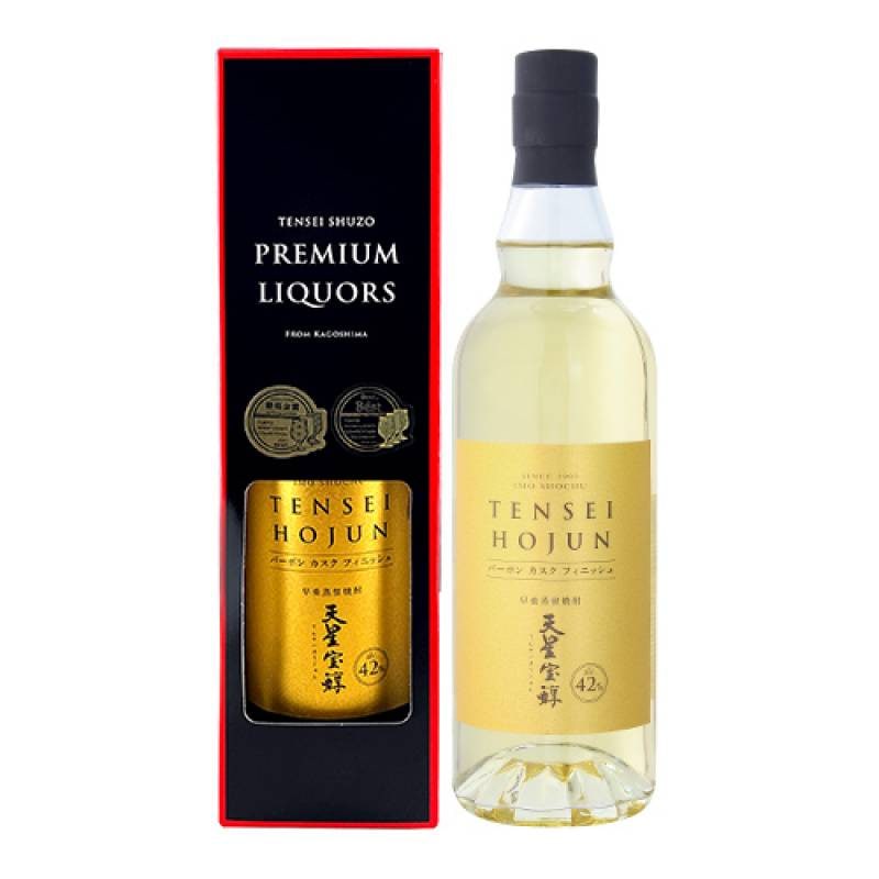 焼酎 芋焼酎 天星宝醇 HOJUN バーボンカスクフィニッシュ 42度 720ml　いも焼酎 鹿児島県 天星酒造 早垂蒸留 バーボン 樽 バニラ ビターチョコ ストレート オンザロック 長S