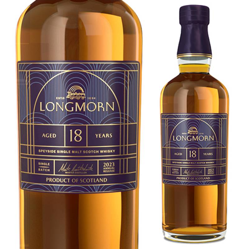 LONGMORN 18年 スコッチウイスキー 正規輸入品】 ロングモーン 18年 57.6% 700ml 箱付 シングル