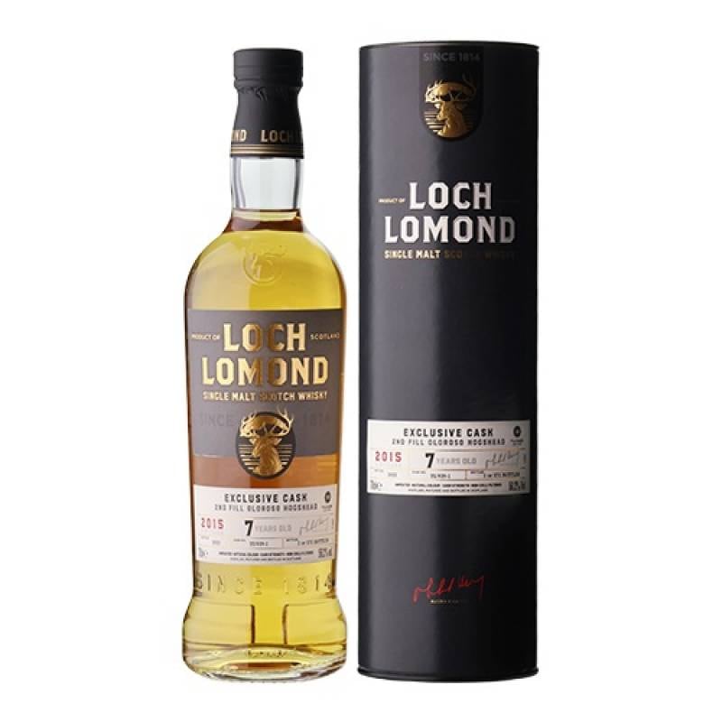 ロッホローモンド 2015 2ndフィル オロロソシェリー Y'sカスク 58.2度 700ml スコッチ ハイランド シングルモルト シングルカスク ウイスキー 長S