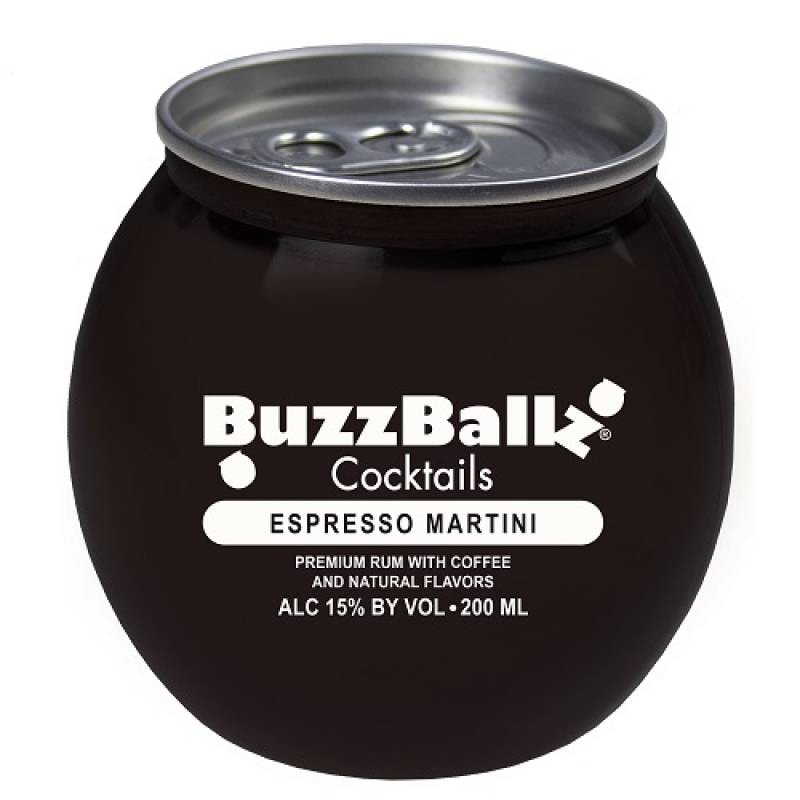 バズボールズ エスプレッソマティーニ 200ml15度 新感覚カクテル RTD