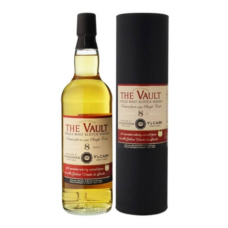 ザ ヴォルト インチガワー 8年 2015 Y'sカスク ダグラス マックギボン 59度 700ml　スコッチ スペイサイド シングルモルト シングルカスク カスクストレングス ウイスキー 長S