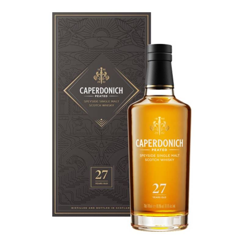 キャパドニック ピーテッド 27年 700ml 54.4度 シークレット スペイ