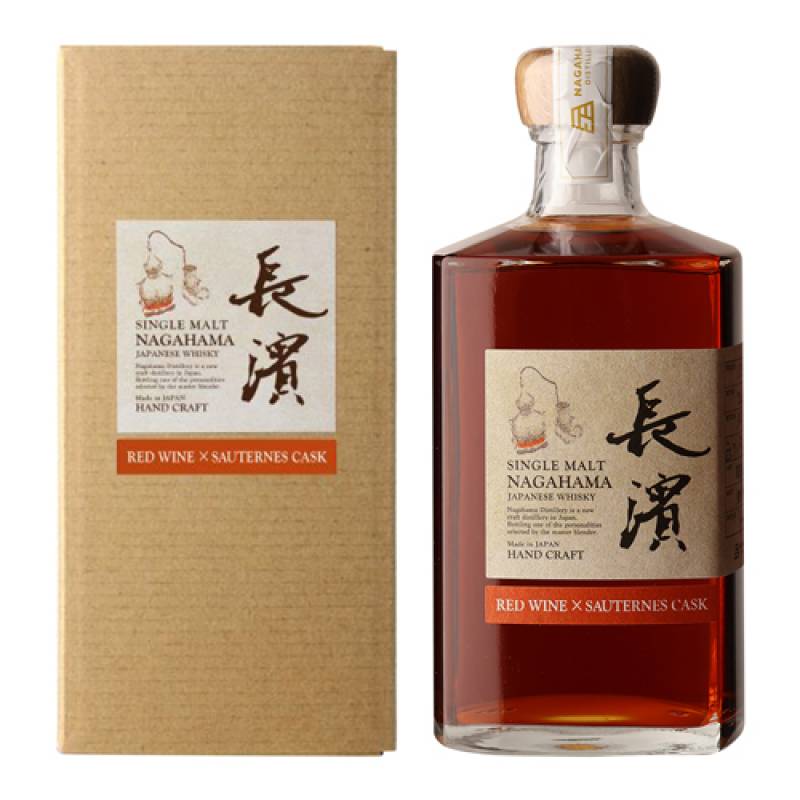 お一人様1本限り シングルモルト長濱 レッドワイン × ソーテルヌ