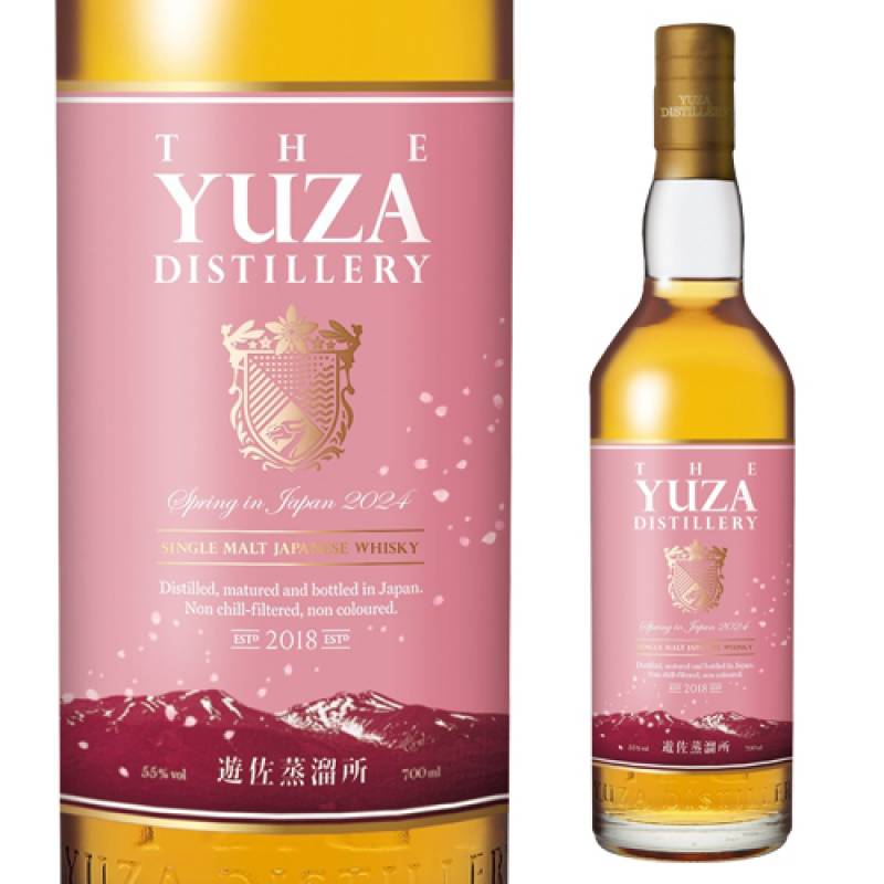 YUZA Spring in JAPAN 2024 700ml 55度 ウイスキー 日本 シングル