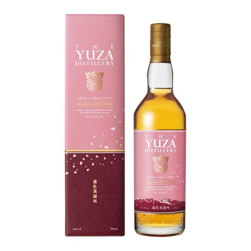 遊佐 ユザ ジャパニーズウイスキー スプリング 700ml 瓶 1本 箱入 YUZA Spring in JAPAN 2024 700ml 55度 ウイスキー 日本 シングル
