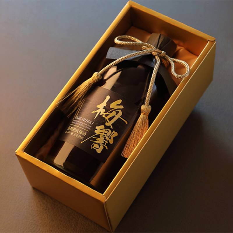 【再販】数量限定 お一人様2本まで<br>限定生産 梅酒 梅響 -うめひびき- 五年熟成梅酒 シェリー樽熟成 22度 720ml 鹿児島県 西酒造 うめ酒 芋焼酎 シェリー樽 いも焼酎 樽熟成