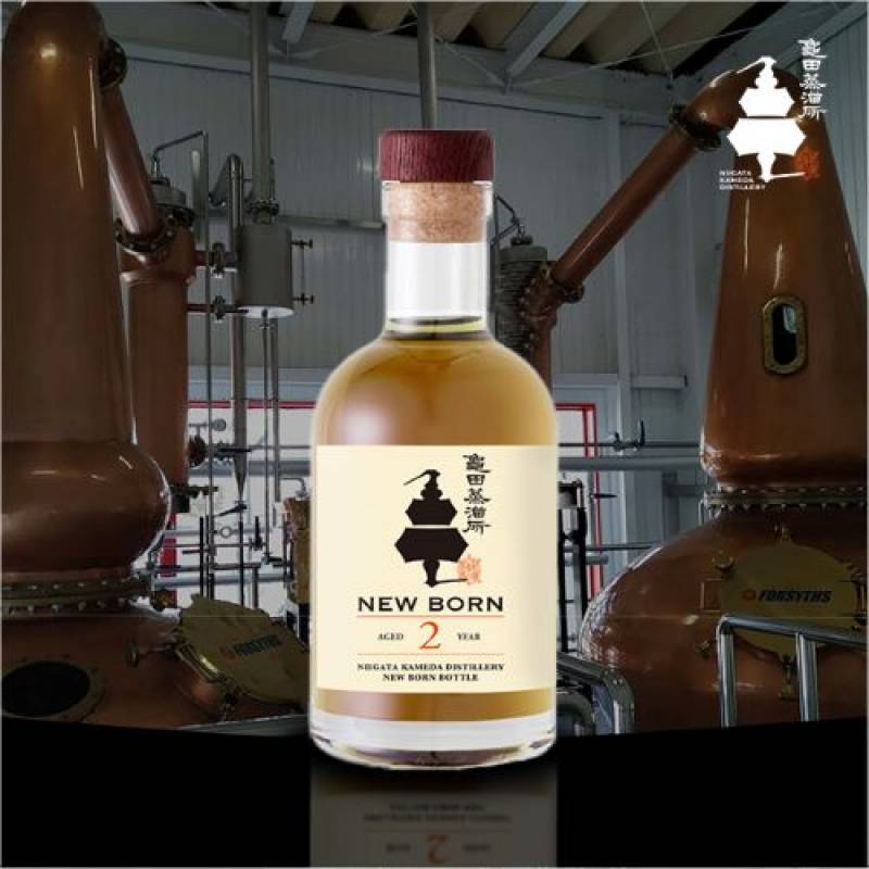 お一人様1本限り<br>新潟亀田 ニューボーン 2年 200ml 55度<br>新潟 