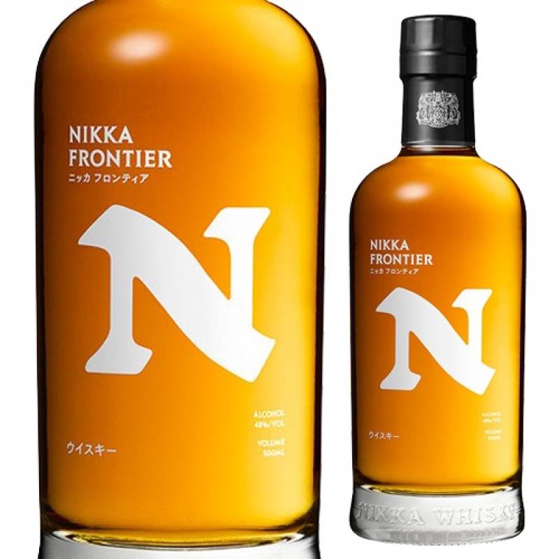 次*️様 (訳あり)未開封 ニッカ60周年ウイスキー ニッカ フロンティア 48度 500ml メジャーカップ付き ジャパニーズ