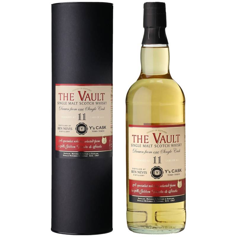 ザ ヴォルト ベンネヴィス 11年 2012 Y'sカスク ダグラス マックギボン 58.8度 700ml スコッチ ハイランド シングルモルト カスクストレングス ウイスキー 長S