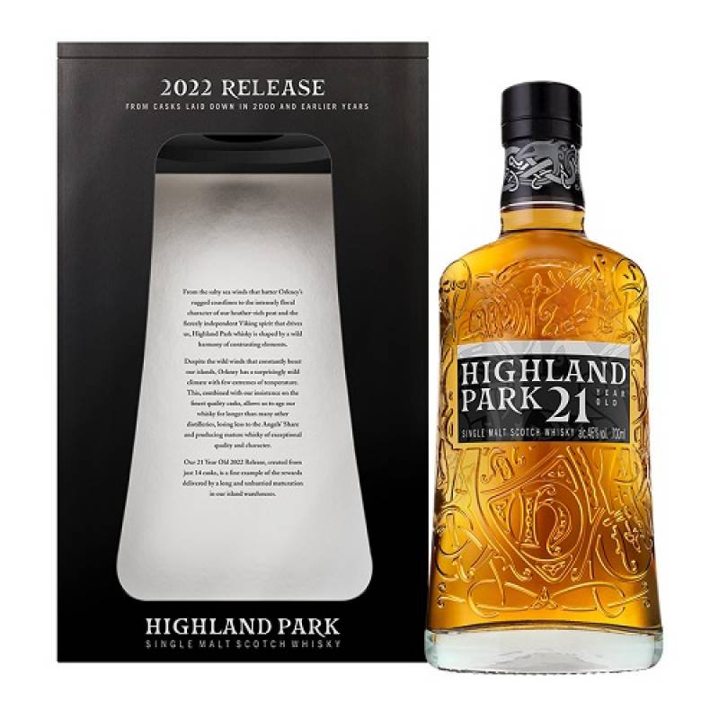 ハイランドパーク 21年 46度 700ml<br>スコッチ アイランズ シングルモルト ウイスキー 長S