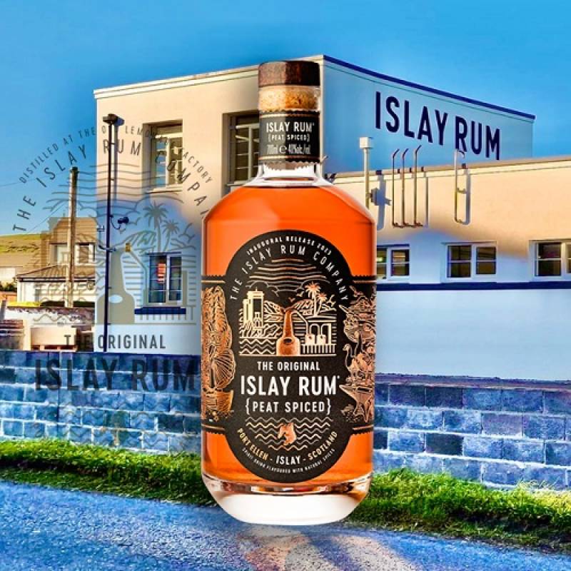 アイララム ピートスパイスド 700ml 40度<br>THE ORIGINAL ISLAY RUM