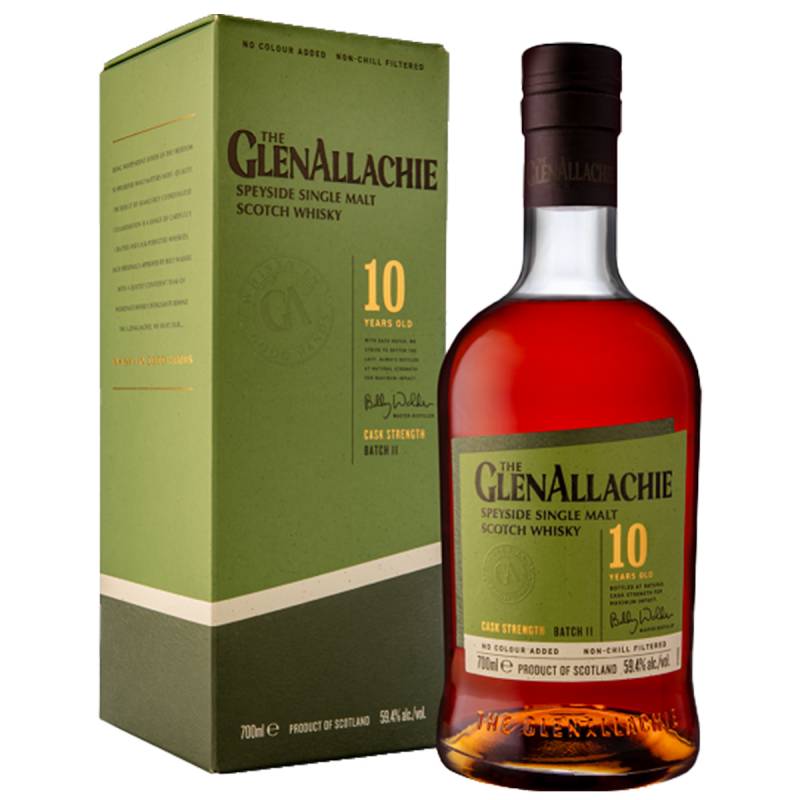 グレンアラヒー 10年 カスクストレングス バッチ11 700ml 54.5度 シングルモルト スペイサイド スコッチ ウイスキー 長S 父の日