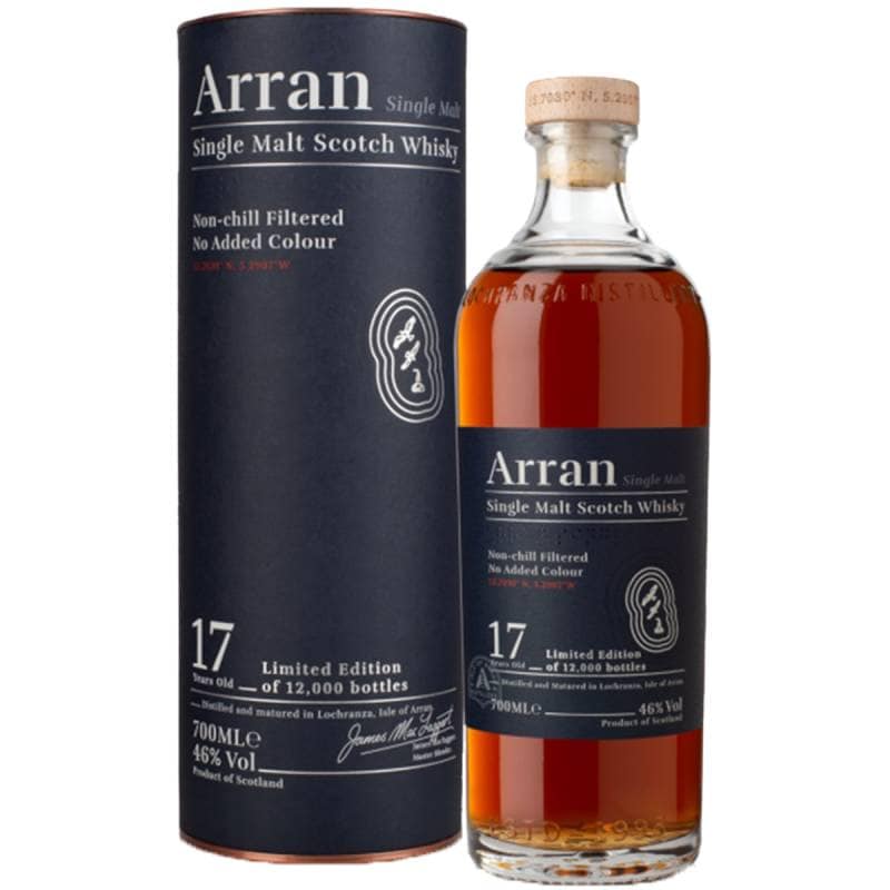 アラン17年 シングルモルトスコッチウイスキー 700ml アランモルト 17年 700ml 46度 スコッチ アイランズ シングルモルト