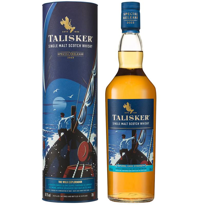 TALISKER シングルモルトウイスキー 700ml 59% タリスカーワイルド エクスプロラドル 59.7度 700ml<br>スコッチ