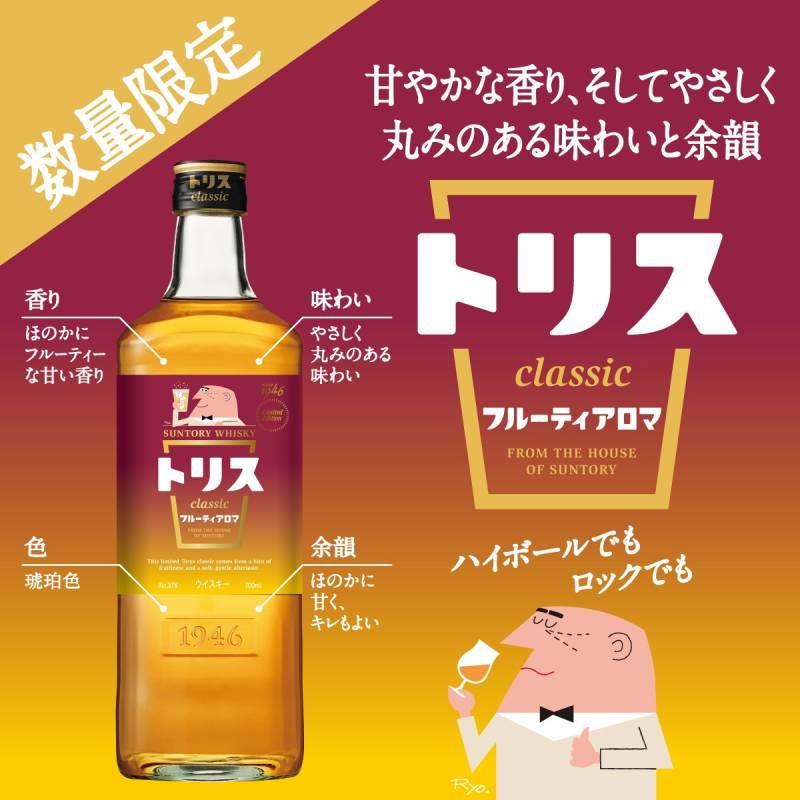 サントリー ウイスキー 限定 白角 角瓶 トリス フルーティアロマ 3本セット 白角&復刻版】角瓶限定シリーズ徹底比較！角瓶3本飲み比べ解説 - YouTube