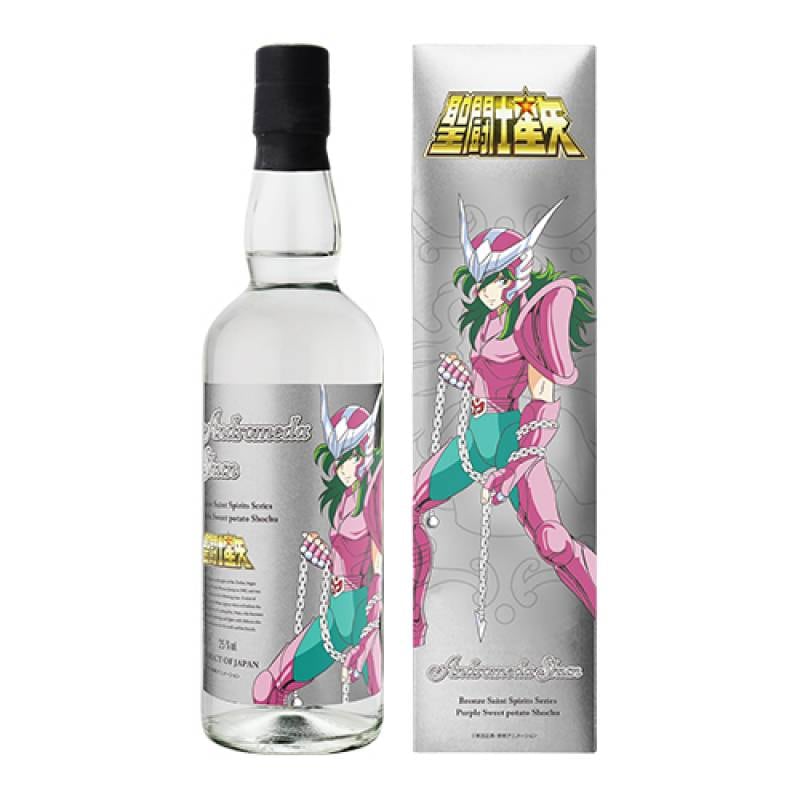 聖闘士星矢 ブロンズセイント 焼酎シリーズ第4弾 アンドロメダ瞬 紅芋焼酎 25° 700ml<br>鹿児島県 大山甚七商店<br>【700ml】[長S]