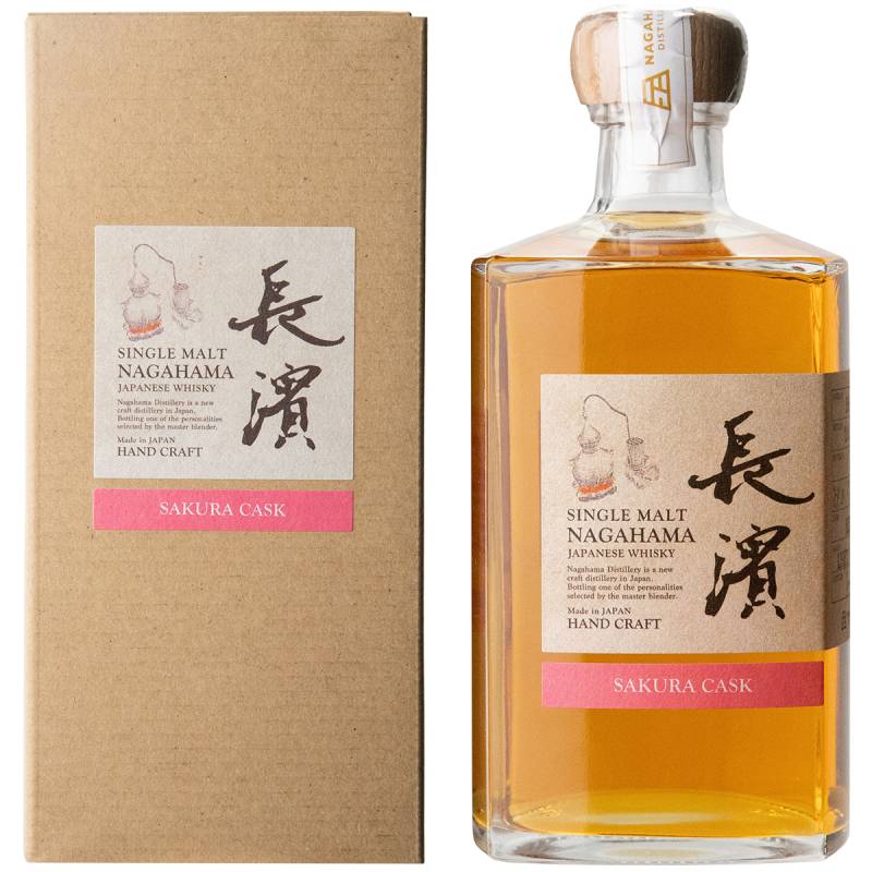 お一人様1本限り シングルモルト 長濱 サクラカスク カスク