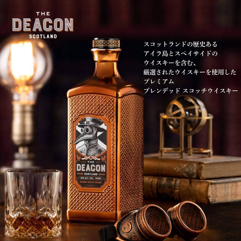 匿名配送【THE DEACON】ウイスキー 4本セット ディーコン 40度 700ml<br>スコッチ ウイスキー DEACON scotch whisky