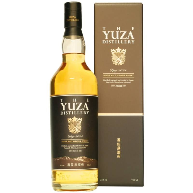 YUZA シングルモルト 2024 51度 700ml 国産 ジャパニーズ シングルモルト ウイスキー 遊佐蒸溜所 長S
