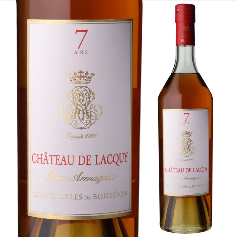 シャトー ド ラキー 7年 40.5度 700ml<br>ブランデー アルマニャック フランス 長S