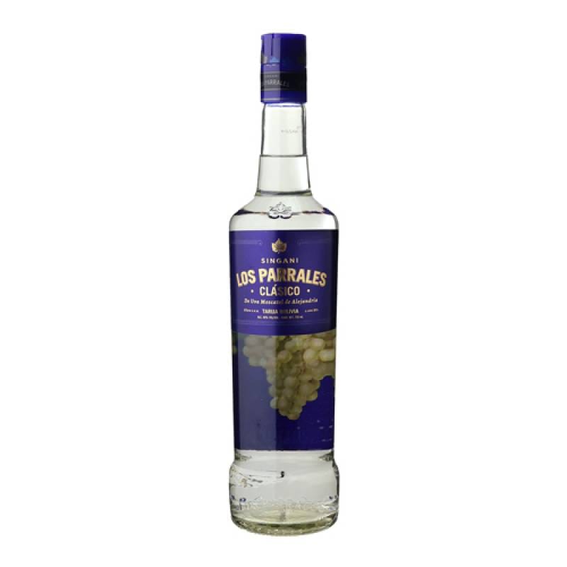 ロスパラレス クラシコ 750ml 40度<br>シンガニ LOS PARRALES CLACICO ボリビア マスカット オブ アレキサンドリア 蒸溜酒 ブランデー スピリッツ 長S