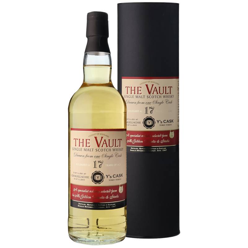 ザ ヴォルト クライゲラキ 17年 2007 Y'sカスク ダグラス マックギボン 53.9度 700ml スコッチ スペイサイド シングルモルト ウイスキー 長S