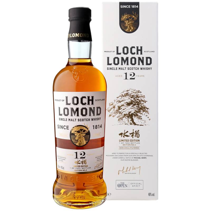 ロッホローモンド 12年 ミズナラ リミテッドエディション No.2 46度 700ml スコッチ ハイランド シングルモルト ウイスキー 長S