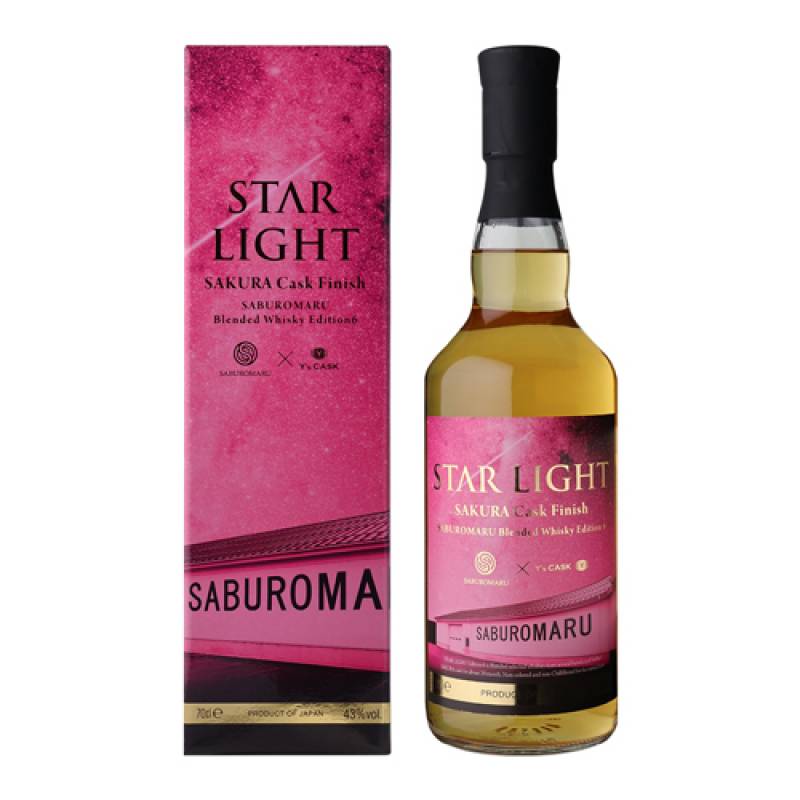 STAR LIGHT Y'sカスク SAKURA カスク フィニッシュ 700ml 43度 STAR LIGHT Y'sカスク SAKURA カスク フィニッシュ 700ml 43度