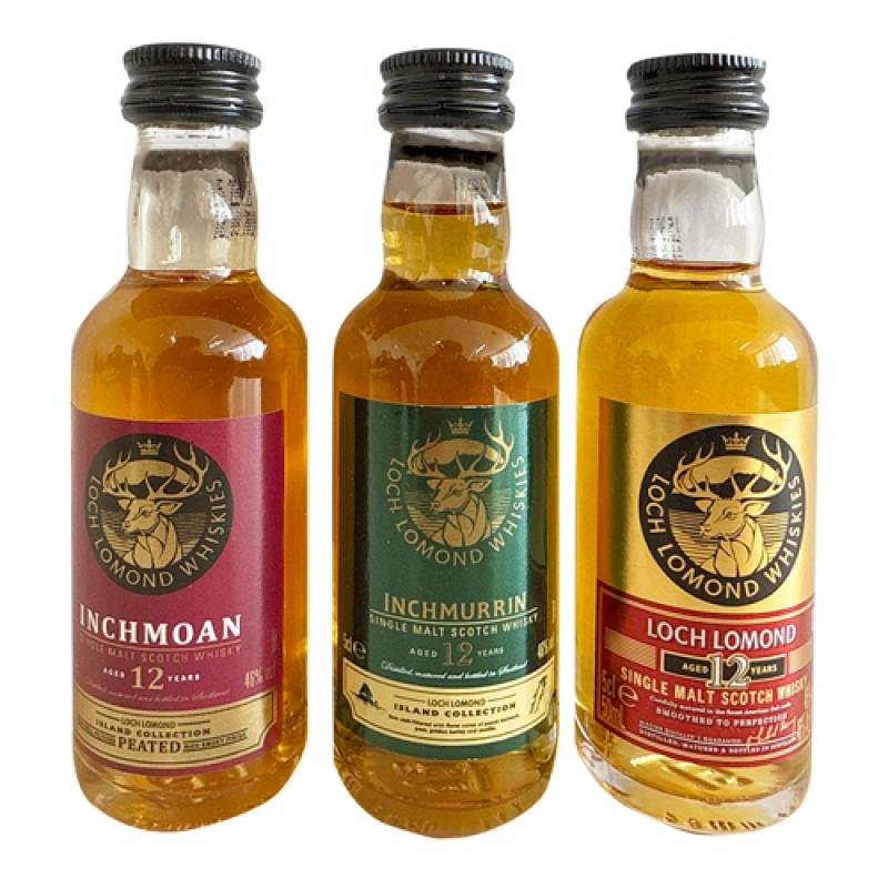 ロッホローモンド ハイランドコレクション ギフトパック 46度 50ml×3