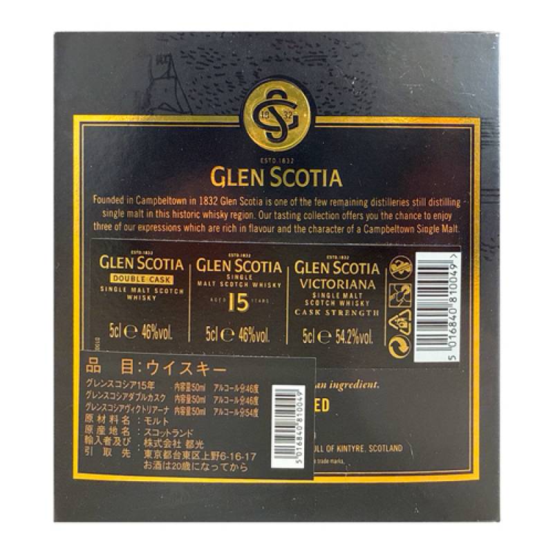 訳あり 箱不良 擦れ品 グレンスコシア ギフトパック 50ml×3 ダブル