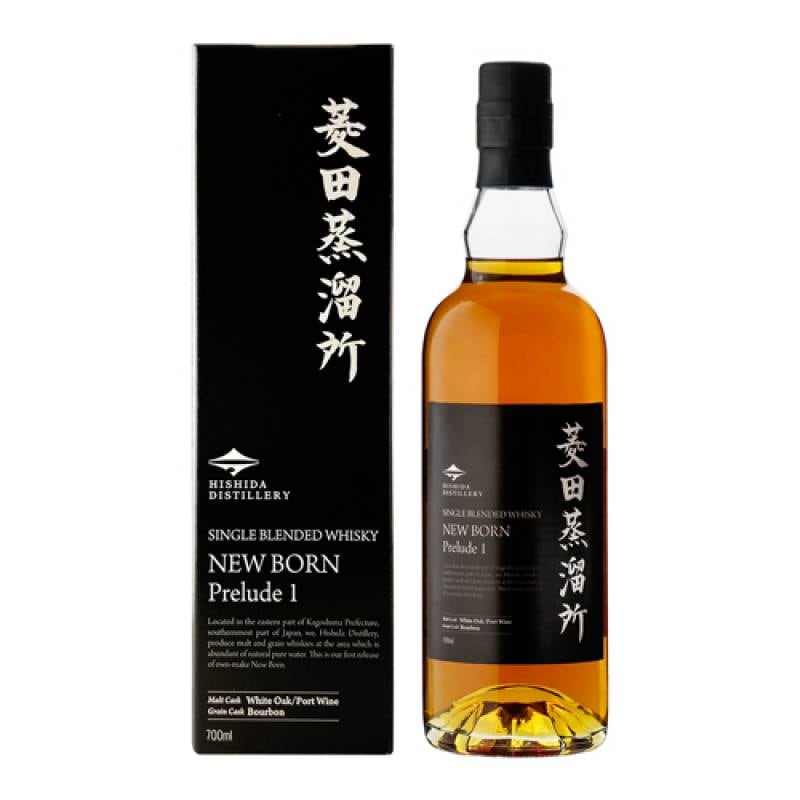 菱田蒸溜所 ニューボーン Prelude1 プレリュードワン 700ml 47度 オフィシャルボトル 天星酒造 鹿児島 ブレンデッド ウイスキー 長s