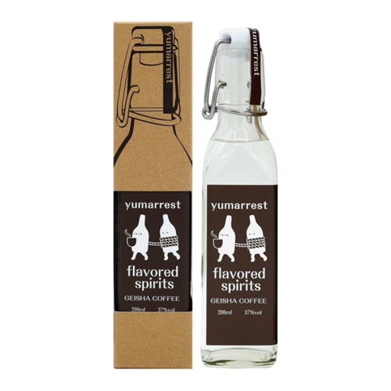 ヤマレスト フレーバードスピリッツ GEISHA COFFEE 200ml 37度 Yumarrest Flavored Spirits Motoki蒸研株式会社 ミニサイズ 京都 国産 ゲイシャコーヒー スピリッツ 元木ヨイチ