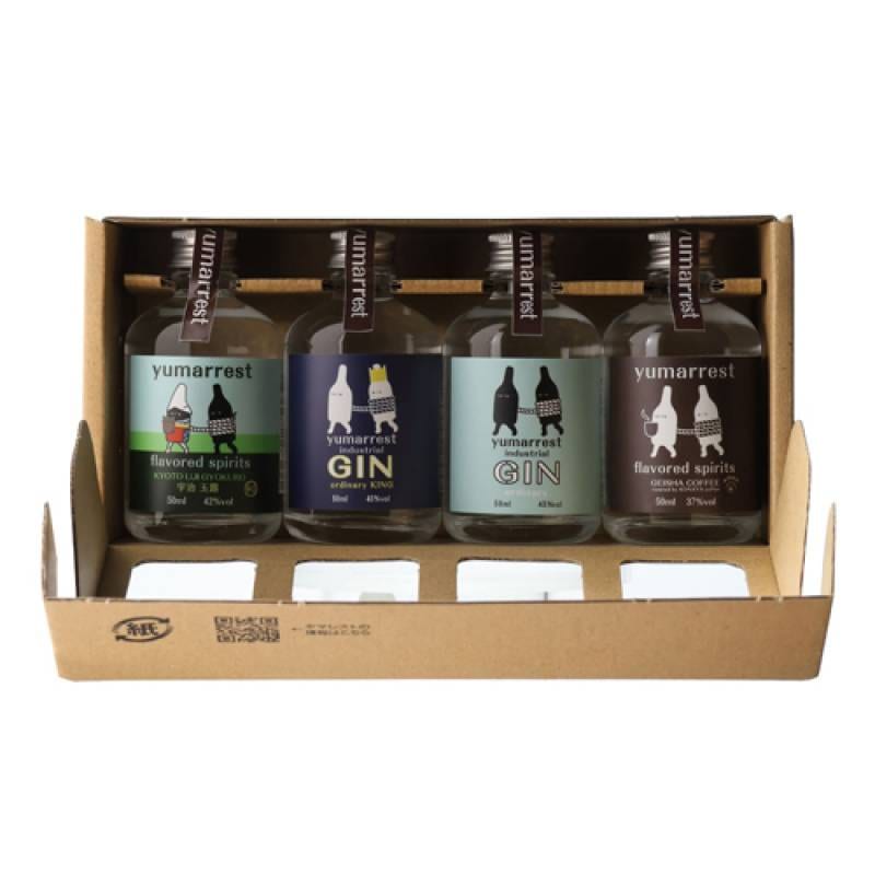 ヤマレスト 4本セット 50ml × 4本 専用箱付き Yumarrest Ordinary GIN