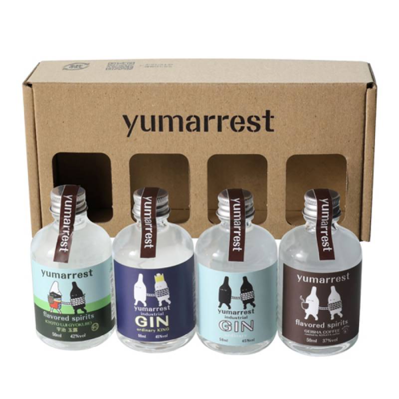 ヤマレスト 4本セット 50ml × 4本 専用箱付き Yumarrest Ordinary GIN