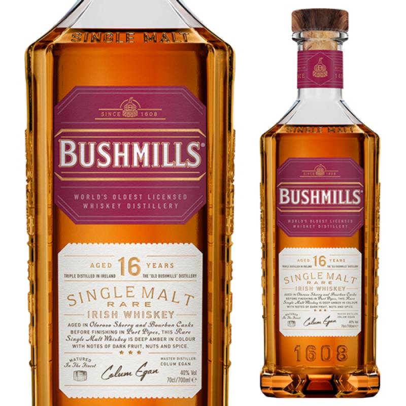 BUSHMILLS 16年 シングルモルトウイスキー Bushmills 16 Year Single Malt 750Ml | Chili Discount Liquor
