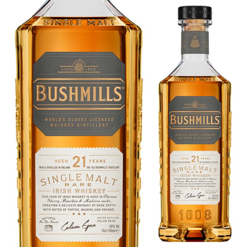 ブッシュミルズ シングルモルト 21年 700ml 40度 正規<br>オロロソ