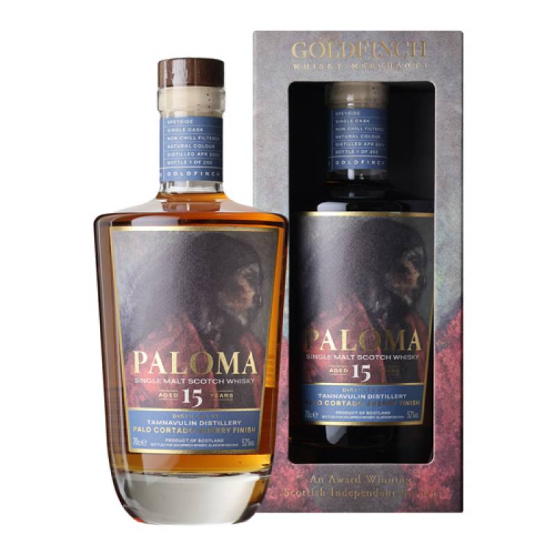 タムナヴーリン 15年 パロマ 52度 700ml パロコルタド シェリーカスク