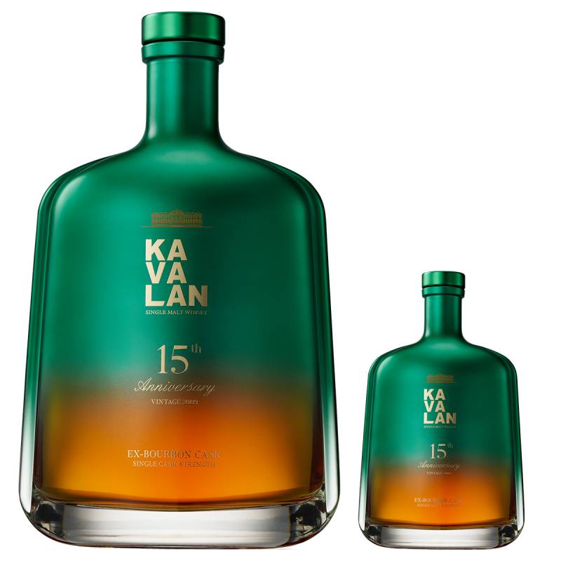 送料無料 カバラン 15周年 2009ヴィンテージ エクスバーボン カスク
