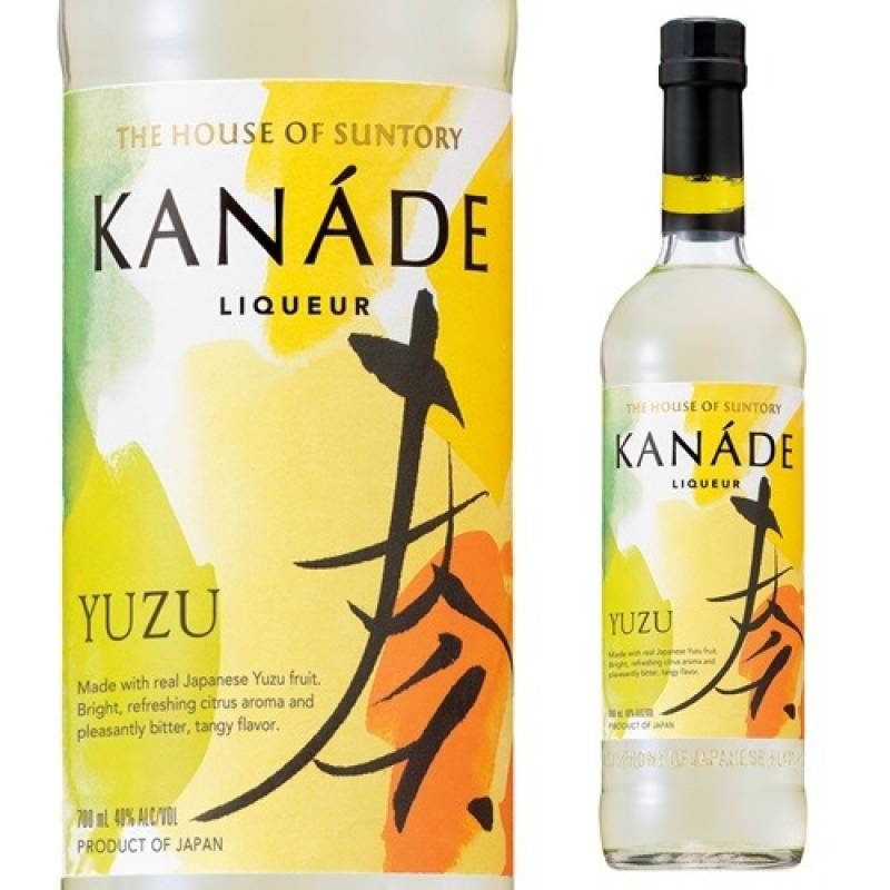 奏 KANADE 柚子 40度 700ml<br>サントリー リキュール ジャパニーズ クラフトリキュール YUZU カクテル 長S