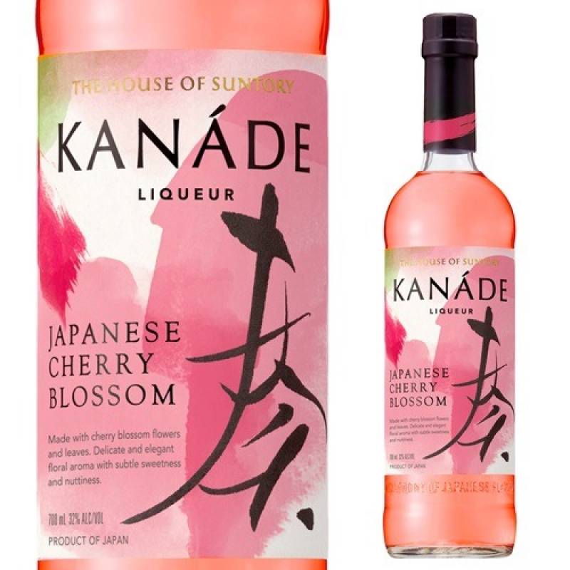 奏 KANADE 桜 40度 700ml<br>サントリー リキュール ジャパニーズ