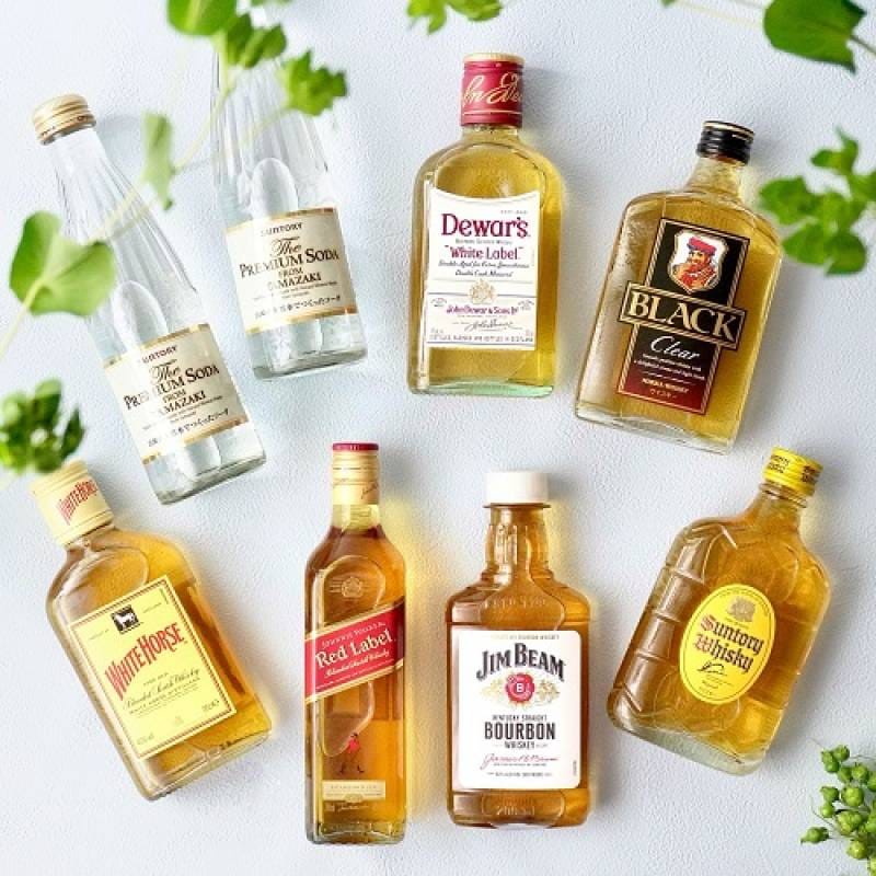 送料無料 ワールドウイスキー6本 (180～200ml) 飲み比べセット +
