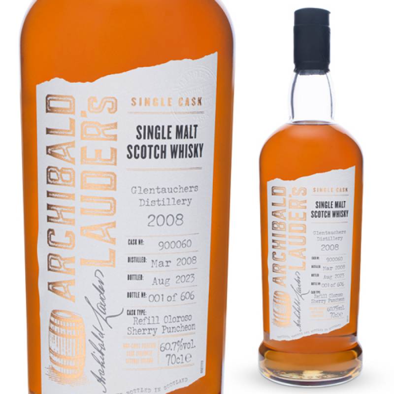 グレントファース 2008 シングルカスク アーチボルド ローダー 60.7度 700ml スコッチ ウイスキー シングルモルト スペイサイド 長S