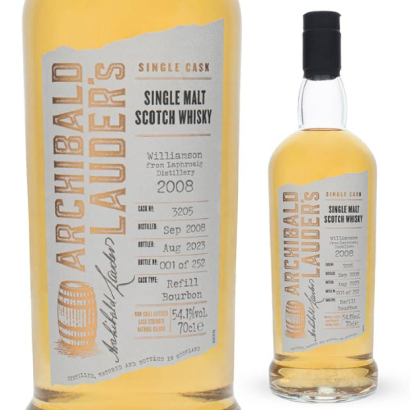 ウィリアムソン 2008 シングルカスク アーチボルド ローダー 54.1度